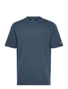 Pinstripe T-Shirt Lyle & Scott Blue