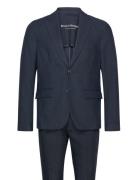 Bs Pollino Classic Fit Suit Set Bruun & Stengade Navy