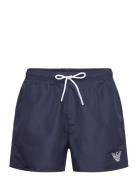 Mens Woven Boxer Emporio Armani Navy