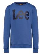 Wobbly Graphic Bb Crew Lee Jeans Blue