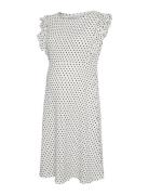 Mlevelin S/L Jersey Abk Dress Mamalicious White