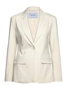 Msdexa Single Breasted Blazer Minus White