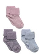 Ida Glitter Socks - 3-Pack Mp Denmark Patterned