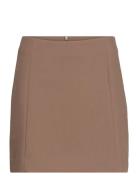 Slcorinne Short Skirt Soaked In Luxury Brown