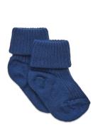 Cotton Rib Baby Socks Mp Denmark Blue