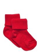 Cotton Rib Baby Socks Mp Denmark Red