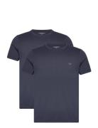 Men's Knit 2Pack T-Shirt Emporio Armani Blue