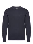Knitted O-Neck Sweater Lindbergh Navy