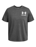 Ua Rival Terry Ss Colorblock Under Armour Grey