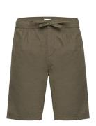 Fig Loose Linen Look Shorts - Gots/ Knowledge Cotton Apparel Green