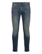 Anbass Trousers Slim Hyperflex Dust Replay Blue