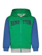 Jacket W/Hood L/S United Colors Of Benetton Patterned