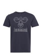 Hmlpeter T-Shirt S/S Hummel Blue