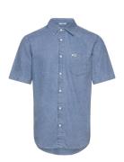 Ss 1 Pkt Shirt Wrangler Blue
