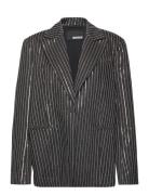 Sequin Twill Blazer ROTATE Birger Christensen Black