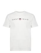 Printed Graphic Ss T-Shirt GANT White