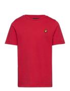 Plain T-Shirt Lyle & Scott Red