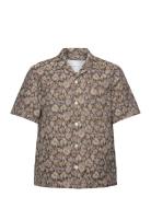 Camp Collar Shirt - Earth Flower Garment Project Brown