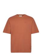 Mid Sleeve T-Shirt Gots. Resteröds Brown