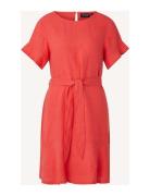 Meghan Linen Dress Lexington Clothing Red