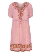 Crlinea Dress - Zally Fit Cream Pink