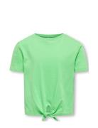 Kogmay S/S Knot Top Jrs Kids Only Green