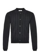 Bryce Knit Shirt Wood Wood Black