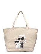 K/Ikonik 2.0 K&C Canv Shopper Karl Lagerfeld Cream