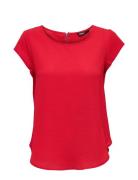 Onlvic S/S Solid Top Noos Ptm ONLY Red