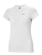 W Hh Lifa Active Solen T-Shirt Helly Hansen White