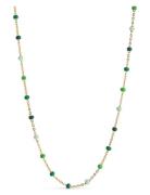 Necklace, Lola Enamel Copenhagen Green