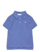 Cotton Mesh Polo Shirt Ralph Lauren Baby Blue