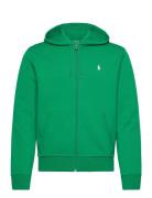 Double-Knit Full-Zip Hoodie Polo Ralph Lauren Green