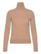 Slim Fit Cashmere Turtleneck Polo Ralph Lauren Beige