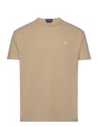 Classic Fit Jersey Crewneck T-Shirt Polo Ralph Lauren Beige