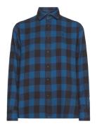 Relaxed Fit Plaid Cotton Twill Shirt Polo Ralph Lauren Blue