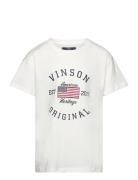 Korbin Reg Sj Vin J Tee VINSON White