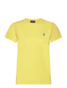 Cotton Jersey Crewneck Tee Polo Ralph Lauren Yellow