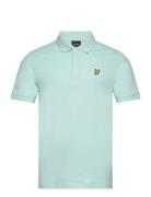 Plain Polo Shirt Lyle & Scott Blue