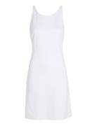 Sheen Milano Back Strap Dress Calvin Klein Jeans White