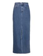Claire Hgh Maxi Skirt Cg4139 Tommy Jeans Blue