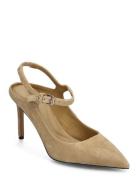 Th Pointy Strap Heel Tommy Hilfiger Khaki