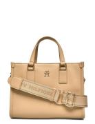 Th Monotype Mini Tote Tommy Hilfiger Beige
