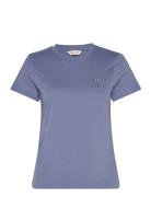 Reg Tonal Shield Ss T-Shirt GANT Blue