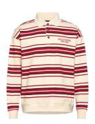 Monotype Stripe Rugby Tommy Hilfiger Cream