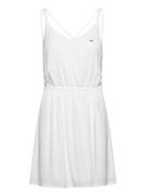 Tjw Essential Strappy Dress Tommy Jeans White