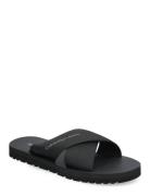 Cross Sandal Slipon Rp In Btw Calvin Klein Black