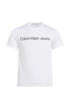 Inst. Logo Ss T-Shirt Calvin Klein White