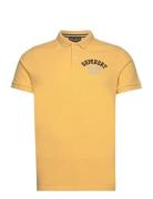 Applique Classic Fit Polo Superdry Yellow