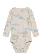 Body Aop Ducks Lindex Beige